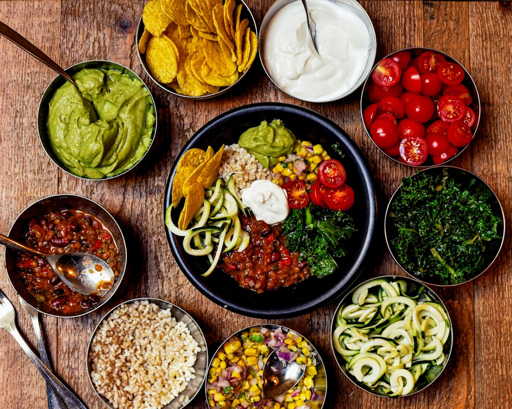Piatti tradizionali italiani preparati con ingredienti freschi